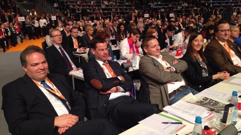 Der CDU-Kreisverband Rhein-Sieg beim 28. Bundesparteitag in Karlsruhe