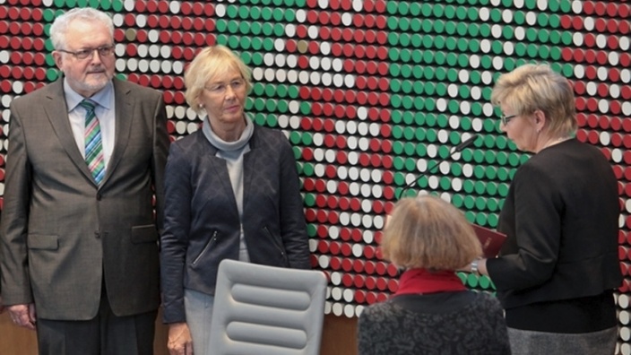 Michael Solf im Düsseldorfer Landtag 