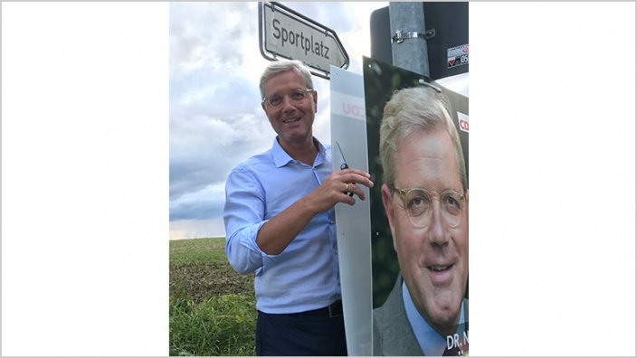 Nun auch CDU Plakate in Königwinter